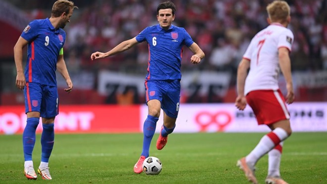Kết quả Ba Lan vs Anh. Maguire bỏ túi Lewandowski, được fan MU ca ngợi hết lời | TTVH Online