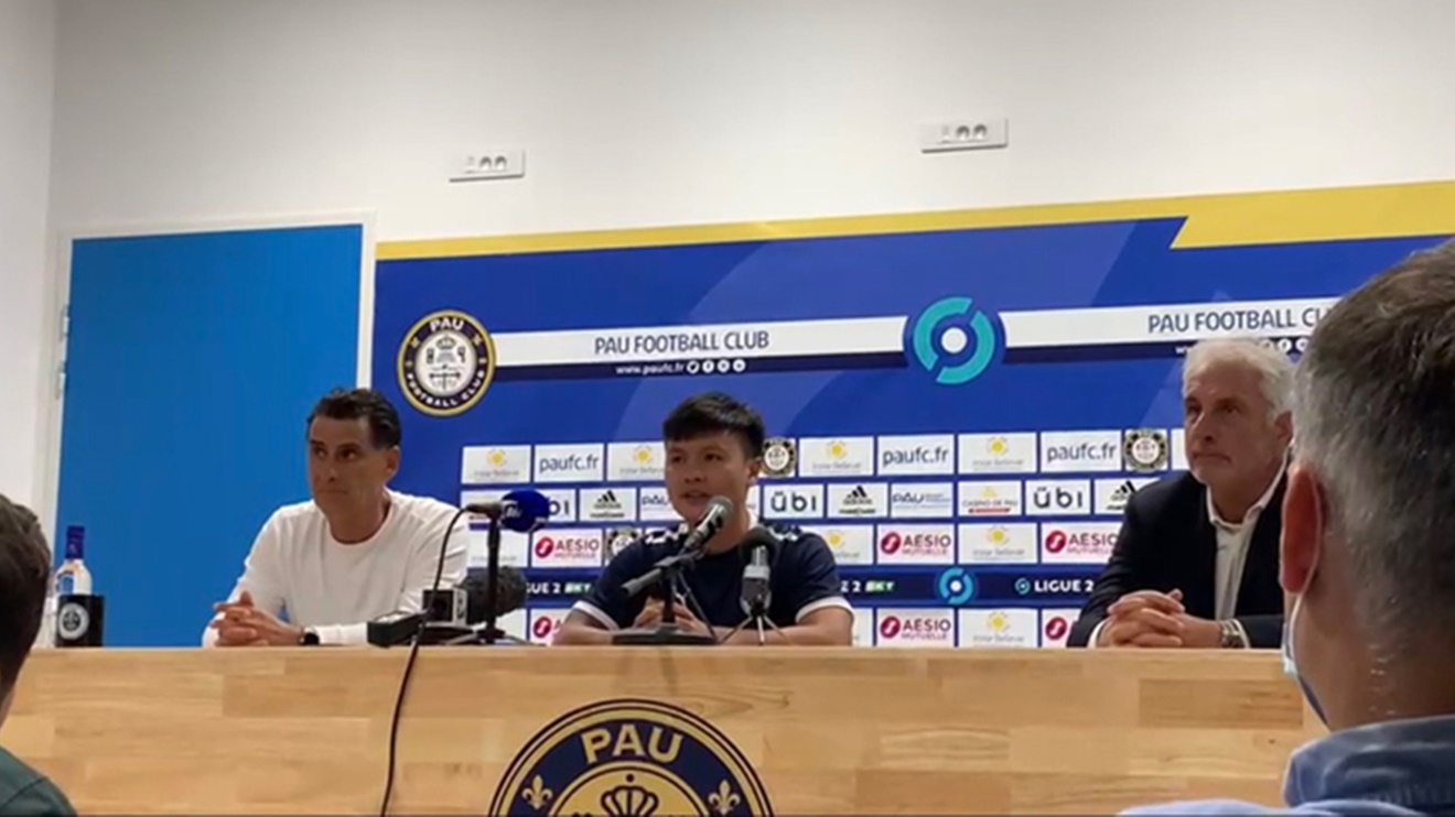Quang Hải: 'Sơ đồ chiến thuật của Pau FC rất phù hợp với tôi'
