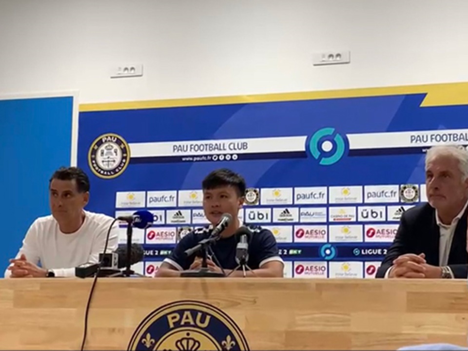 Quang Hải: 'Sơ đồ chiến thuật của Pau FC rất phù hợp với tôi'