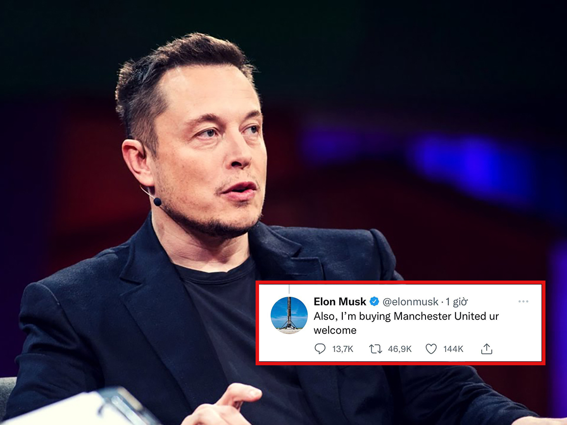 Thực hư vụ tỷ phú Elon Musk muốn mua lại MU