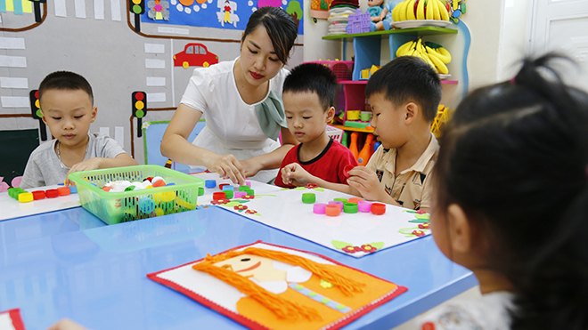 Hà Nội: Không dạy học trực tuyến cho trẻ mầm non