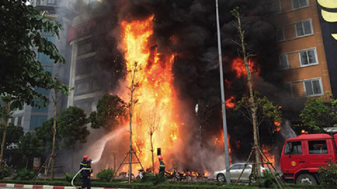 Hà Nội: Điều tra nguyên nhân vụ cháy khiến một người chết