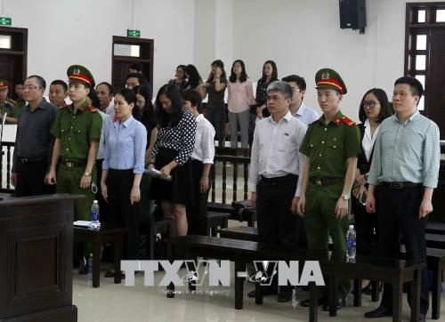 Xet Xử Phuc Thẩm Ha Văn Thắm Va đồng Phạm Cac Bị Cao Mong được