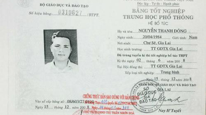 Phó Chủ tịch HĐND thị trấn Nhơn Hòa bị kỷ luật vì sử dụng bằng giả