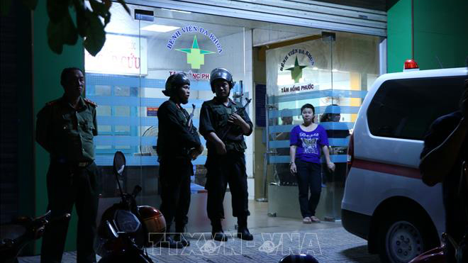 Đồng Nai: Tạm giữ 14 đối tượng gây rối tại bệnh viện