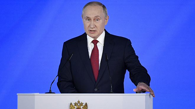 Tổng thống Nga Putin đọc Thông điệp liên bang năm 2020