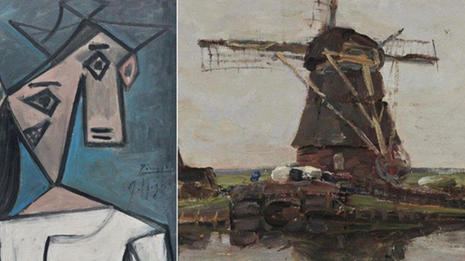 Cảnh sát Hy Lạp tìm lại 2 bức tranh bị đánh cắp của Picasso và Mondrian