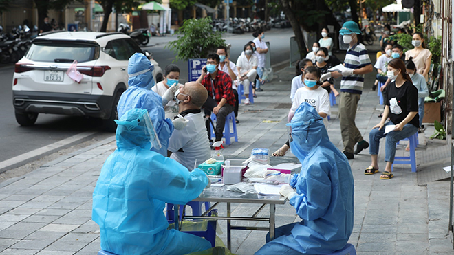 Ngày 30/9, Hà Nội ghi nhận 2 ca dương tính với SARS-CoV-2 ngoài cộng đồng 