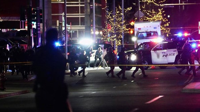 Mỹ: Cảnh sát bắn hạ đối tượng xả súng tại nhiều địa điểm khiến 4 người thiệt mạng