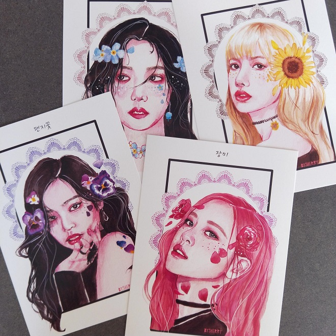 Blackpink, Jennie, Jisoo, Lisa, Rosé, blackpink fanmade