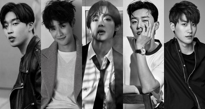 BTS, V, Park Seo Joon, hội anh em Wooga, nam diễn viên park seo joon, Choi Woo Shik, Park Hyung Sik, Peakboy.