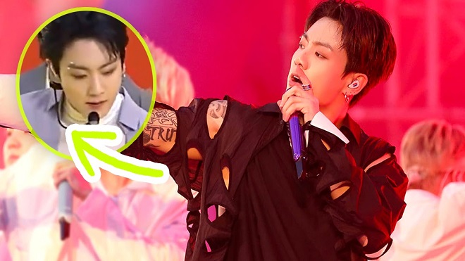 Jungkook BTS khiến ARMY ‘chết ngất’ vì diện áo xuyên thấu