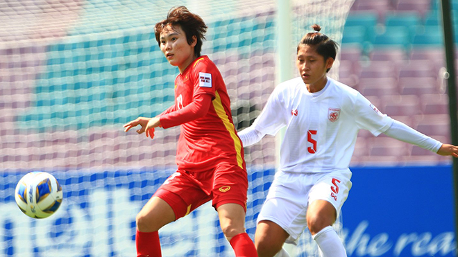 KẾT QUẢ bóng đá nữ Việt Nam 2-2 Myanmar, Cúp châu Á 2022 hôm nay