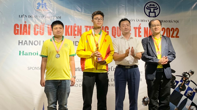 Kỳ thủ Việt Nam gặt hái danh hiệu, hệ số elo tại các giải cờ vua quốc tế ở Hà Nội