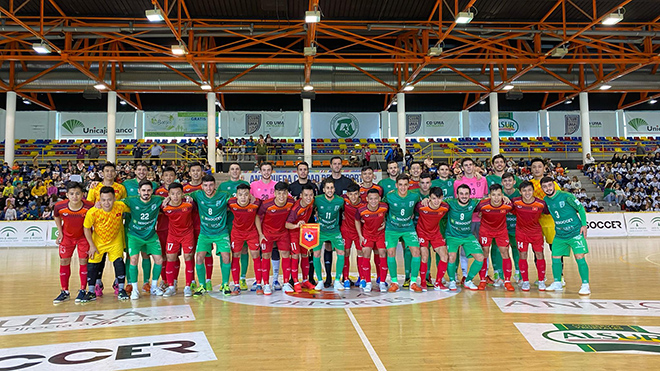 Tuyển futsal Việt Nam thua trận đầu ở Tây Ban Nha
