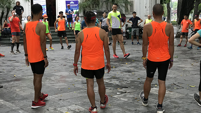 Huấn luyện chuyên nghiệp cho VĐV marathon dự VHM 2019