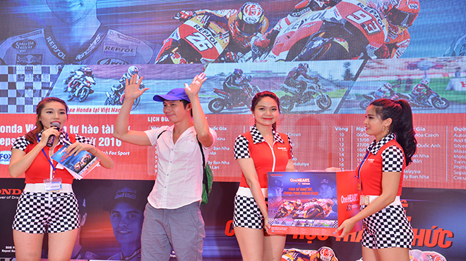 Honda Việt Nam mang giải đua MotoGP 2017 đến với thành phố biển Đà Nẵng