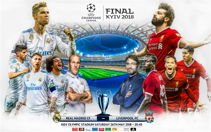 Dự đoán có thưởng chung kết Champions League Real Madrid - Liverpool