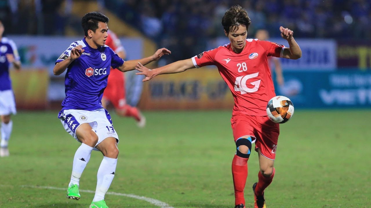 Bảng xếp hạng V-League. BXH bóng đá Việt Nam mới nhất. Kết quả Hà Nội vs Viettel