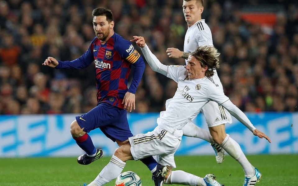 Lịch thi đấu bóng đá Tây Ban Nha vòng 30: Real Madrid vs Barcelona