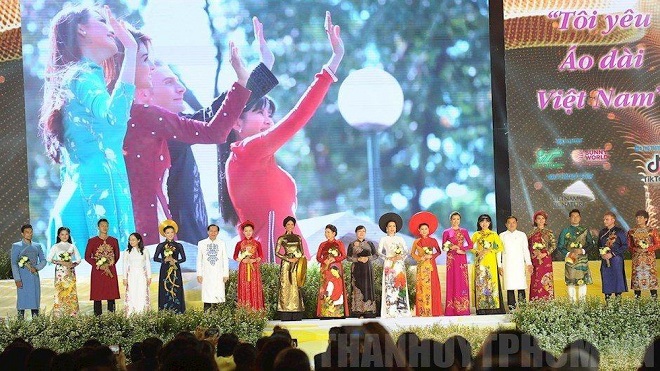 Bế mạc Lễ hội Áo dài Thành phố Hồ Chí Minh lần 6: Điểm nhấn quảng bá văn hóa Việt