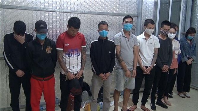 Thanh Hóa: Phát hiện 11 thanh niên tụ tập hát karaoke và sử dụng ma túy ​