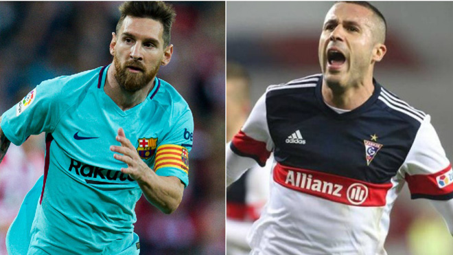 Cầu thủ vô danh TBN đang cạnh tranh Giày vàng với Messi là ai?