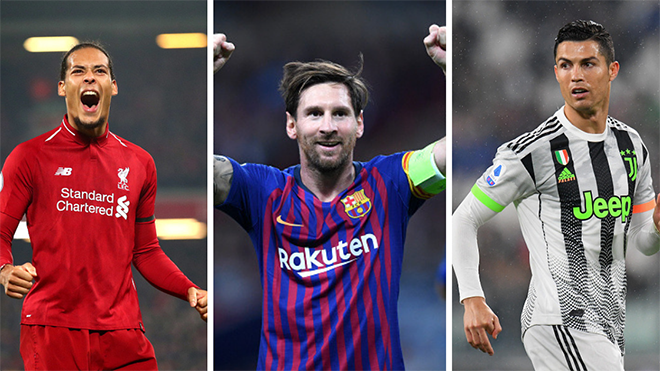 bóng đá, quả bóng vàng 2019, bóng vàng 2019, Ballon d'Or, trao giải quả bóng vàng, Messi, Ronaldo, Van Dijk, Messi giành bóng vàng, gala bóng vàng, France Football