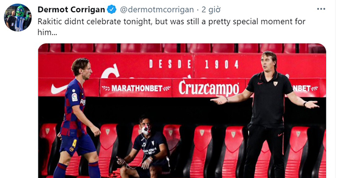 Sevilla 2-0 Barcelona, ket qua bong da Tay Ban Nha, ket qua cup nha vua, barcelona, Barca, Barca bị loại khỏi cúp Nhà Vua, Rakitic, ket qua bong da La Liga