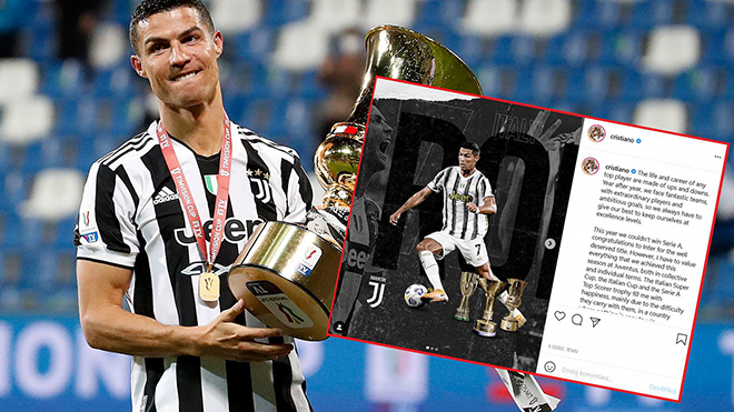 Ronaldo đã đăng thông điệp chia tay Juventus trên Instagram?