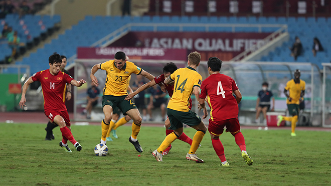 CHÙM ẢNH: Việt Nam đã có một trận đấu kiên cường trước Úc