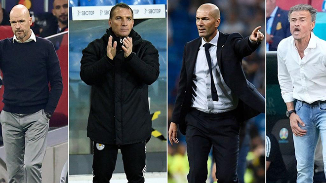 Zidane, Rodgers, và Enrique đều không hứng thú với ‘ghế nóng’ của MU
