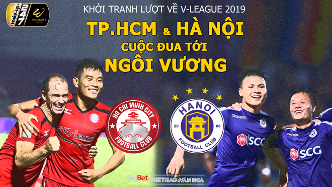 V League vòng 14: TPHCM, Hà Nội FC và cuộc đua tới ngôi vương (Trực tiếp VTV6, BĐTV, FPT Play)