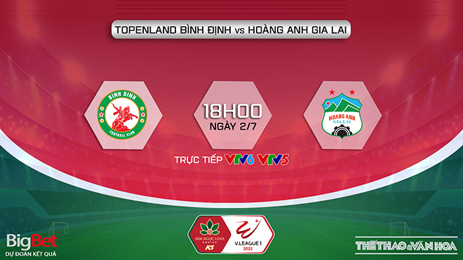 VIDEO Bình Định vs HAGL: Xem trực tiếp bóng đá V-League 2022 hôm nay