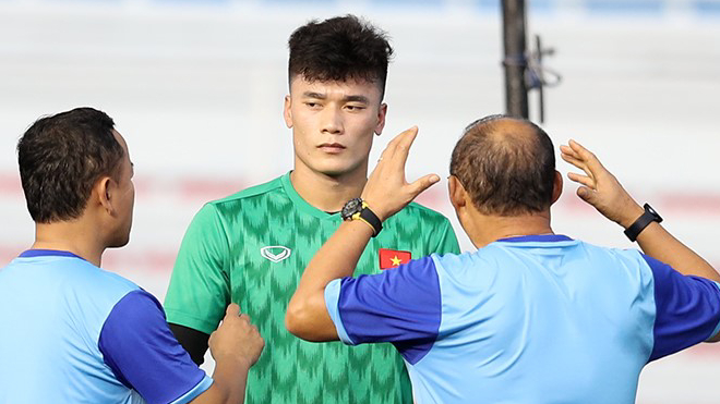Bùi Tiến Dũng trong mầu áo đội tuyển