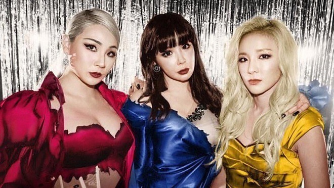 Ba thành viên 2NE1 tái hợp trên BXH Billboard