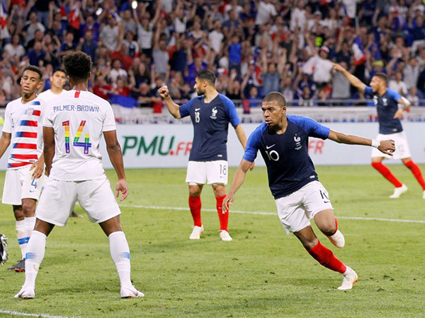 Video clip highlights bàn thắng Pháp 1-1 Mỹ: Người hùng Kylian Mbappe