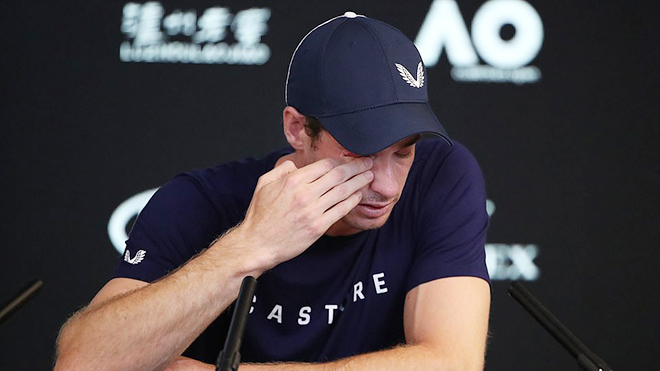 XÚC ĐỘNG: Andy Murray gạt lệ thông báo quyết định giải nghệ