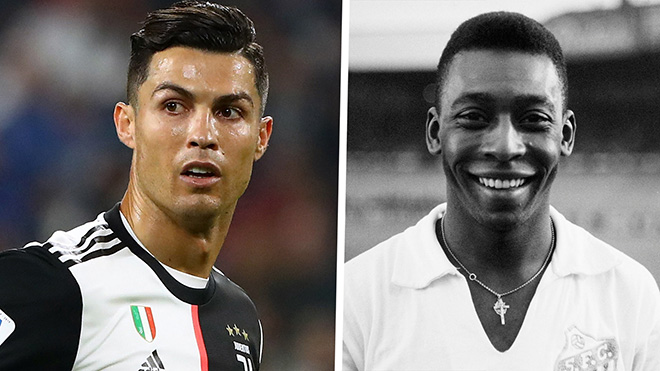 Ronaldo, CR7, Ronaldo lập cú đúp, Kết quả Juventus vs Udinese, Ronaldo vượt Pele, Ronaldo lập kỷ lục ghi bàn, Cristiano Ronaldo, Pele, Messi, Ibrahimovic, Lewandowski