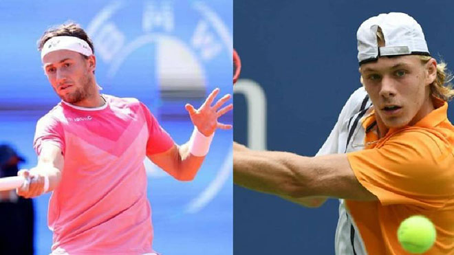 lịch thi đấu tennis, trực tiếp tennis, Casper Ruud vs Denis Shapovalov