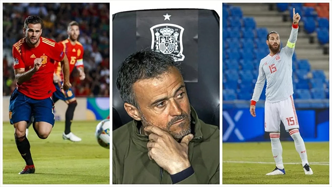Tây Ban Nha không có cầu thủ Real Madrid, Luis Enrique đang mạo hiểm, VCK EURO, danh sách đội tuyển Tây Ban Nha, Ramos không được dự EURO, Ramos bị Luis Enrique loại