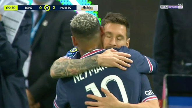 kết quả Reims vs PSG, Video Reims vs PSG, Messi đã ra mắt PSG như thế nào, Messi, PSG, Messi ra mắt PSG, Messi ra mắt Ligue 1, Messi thay Neymar, Kết quả bóng đá, Ligue 1