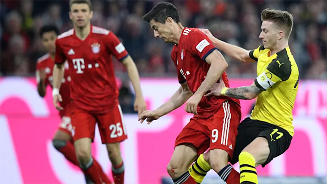 Video Dortmund vs Bayern Munich, bóng đá Đức vòng 14