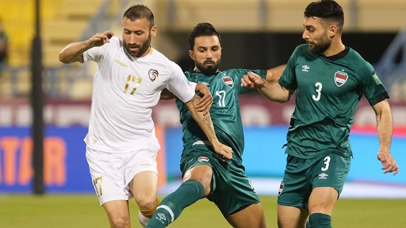 Trực tiếp bóng đá Syria vs Iraq, vòng loại World Cup 2022 (20h45, 29/3)