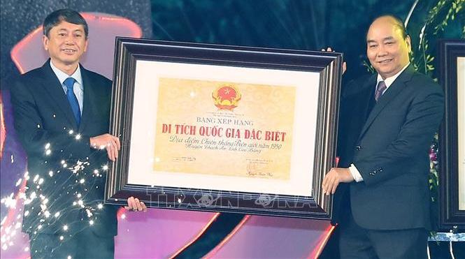 Cao Bằng đón nhận danh hiệu Công viên địa chất Toàn cầu và Di tích quốc gia đặc biệt Chiến thắng Biên giới năm 1950 