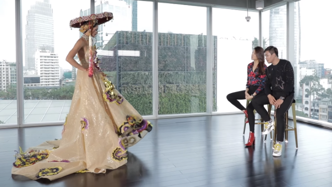 VIDEO: Á hậu Hoàng Yến, Lệ Hằng thẳng tay ‘chặt chém’ khi xem H’Hen Niê catwalk