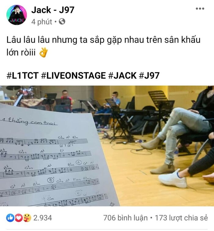 Jack, Là một thằng con trai, MV là 1 thằng con trai, Sơn Tùng MTV, ViruSs, Jack comeback, Jack tái xuất, sân khấu lớn, Là 1 thằng con trai. jack, J97. hát live