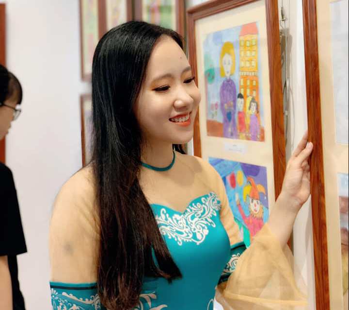 40 họa sĩ nhí triển lãm đam mê trên từng nét vẽ, Họa sĩ Nguyễn Thu Huyền,Trung tâm Nghệ thuật House of Art