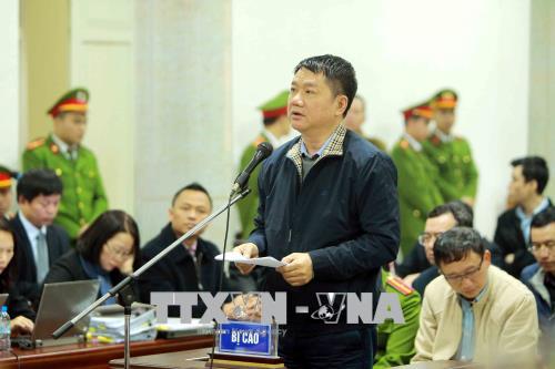 Ngày 22/1, bị cáo Đinh La Thăng, Trịnh Xuân Thanh ra hầu tòa trong vụ án Ethanol Phú Thọ