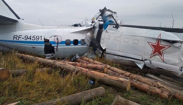 Vụ rơi máy bay tại Nga: Tổng cộng có 16 người thiệt mạng